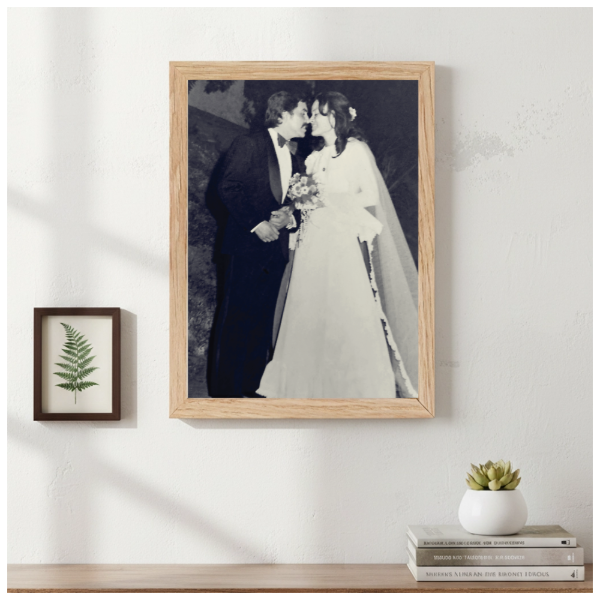 Producto - Cuadro enmarcado 30 x 40 cm - Lámina a elección