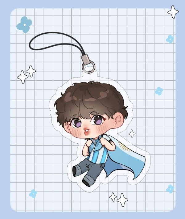 Producto - Phone Charms Acrílico BTS x Argentina - 5