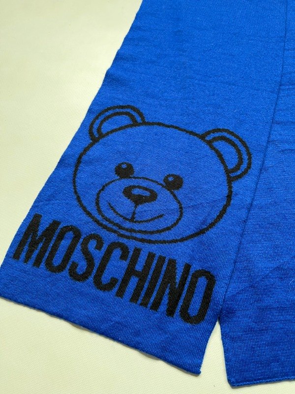 Producto - Moschino Toy Bear Knitted Wool Blend Scarf - 2