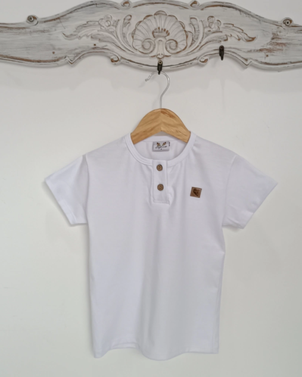 Producto - REMERA BOTONES NIÑO - 0