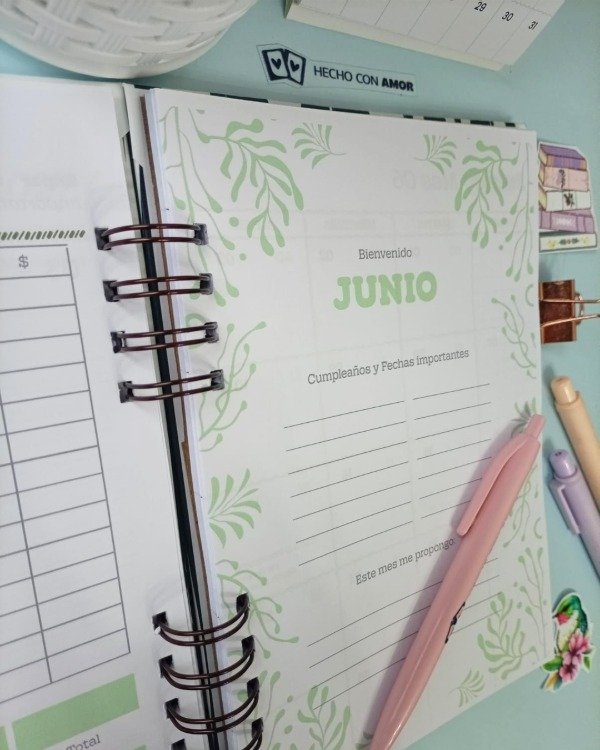 Producto - Agenda semanal vertical Cosmos - 10