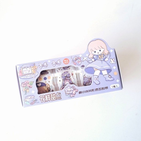 Producto - Set de 5 cintas Washi - Fancy Desserts
