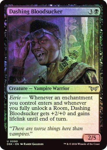 Producto - Dashing Bloodsucker Foil  Duskmourn: House of Horror