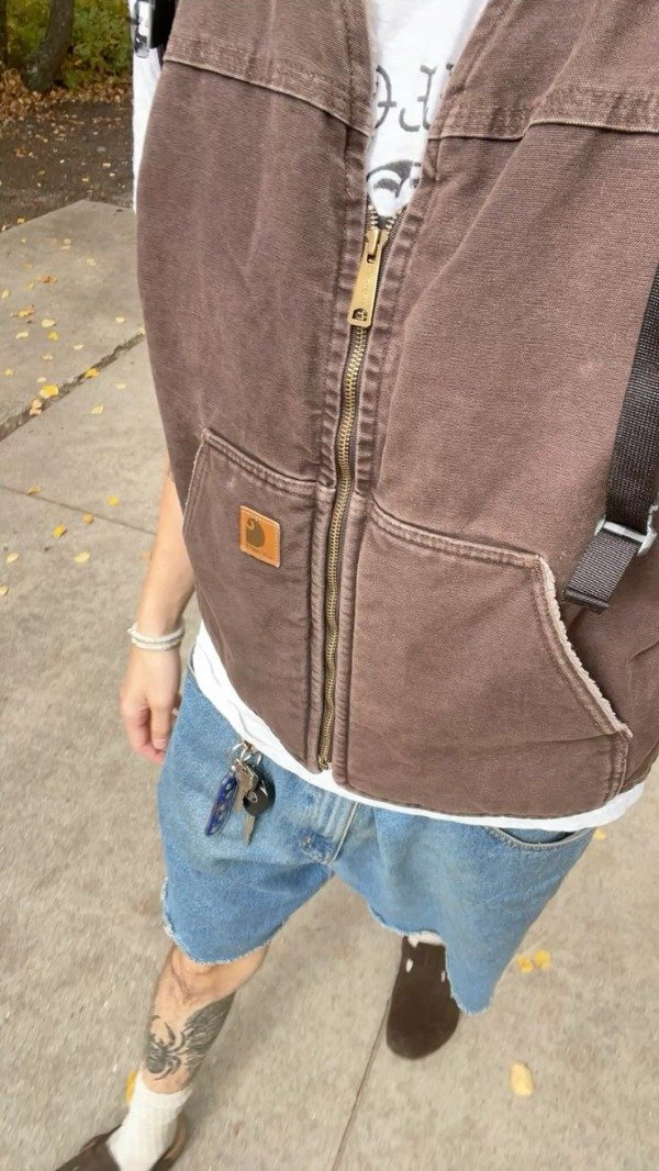 Producto - CARHARTT VEST CHOCOLATE 90s - 5