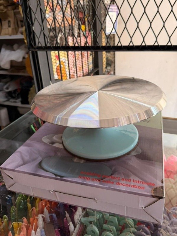 Producto - Plato giratorio metálico 31cm