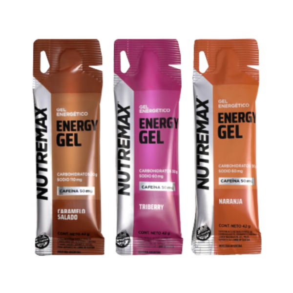 Producto - ENERGY GEL C/CAFEINA 33 GRS. - NUTREMAX