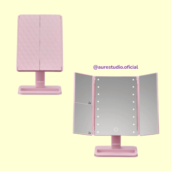 Producto - ESPEJO MAQUILLADOR CON LUZ LED