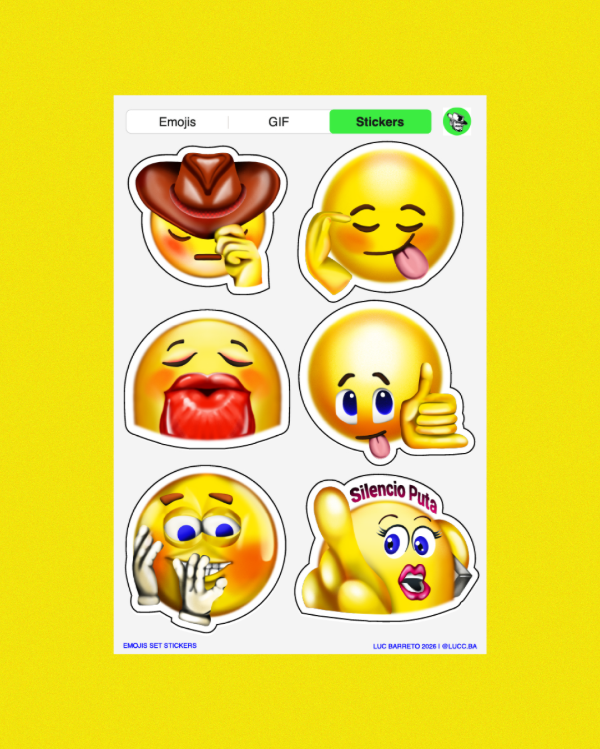 Producto - Stickers "Emojis"