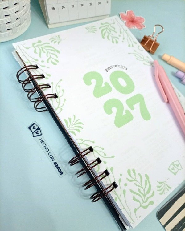 Producto - Agenda semanal Vetical Con todo! - 2