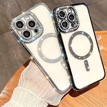 Producto - Funda con brillos MagSafe