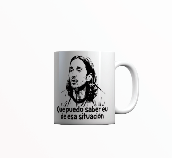 Producto - Taza Personalizada Frases#66 Luis Zubeldia Que puedo saber