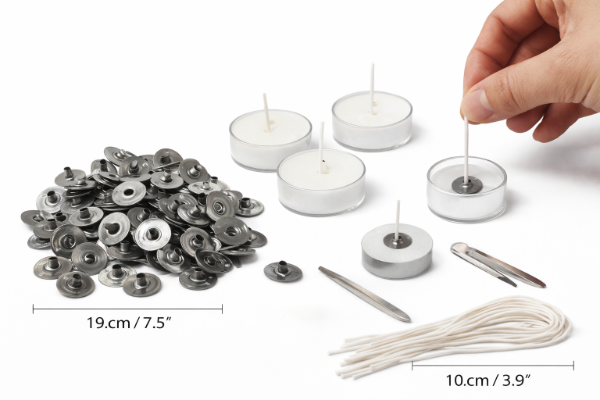 Producto - Chapitas para pabilos x100 unidades 1687-500