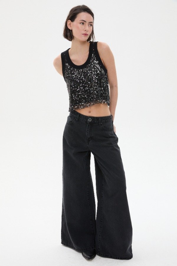 Producto - JEAN NEGRO EXTRA WIDE