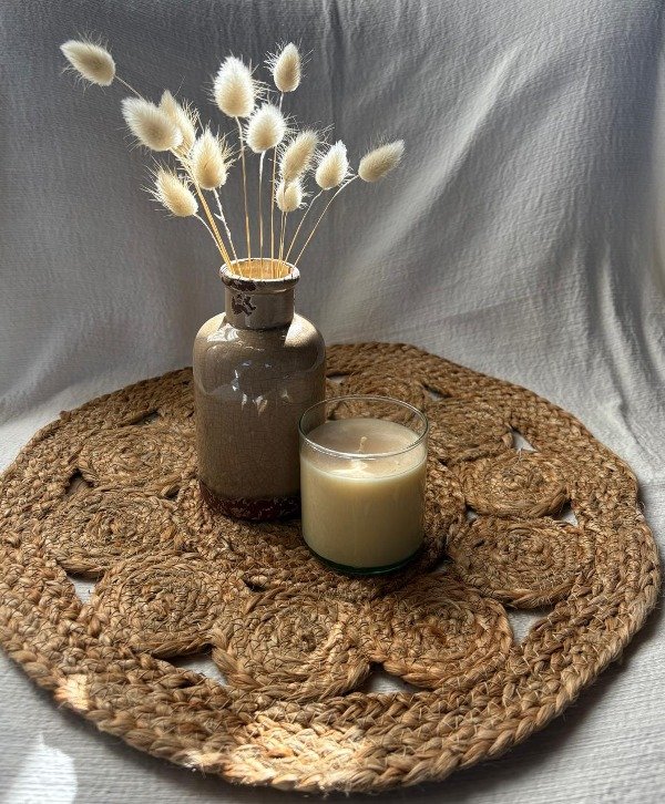 Producto - Plato de Sitio-Centro de Mesa de Yute