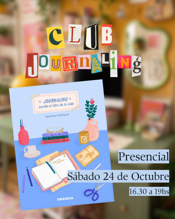 Producto - CLUB DE JOURNALING: Sábado 24 de Octubre