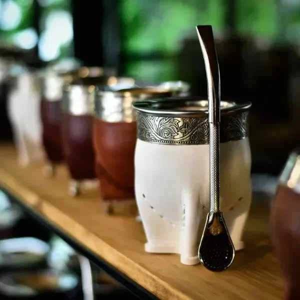 Producto - Combo Imperial Deluxe Blanco (Interior Acero) + Bombilla Pico de Loro