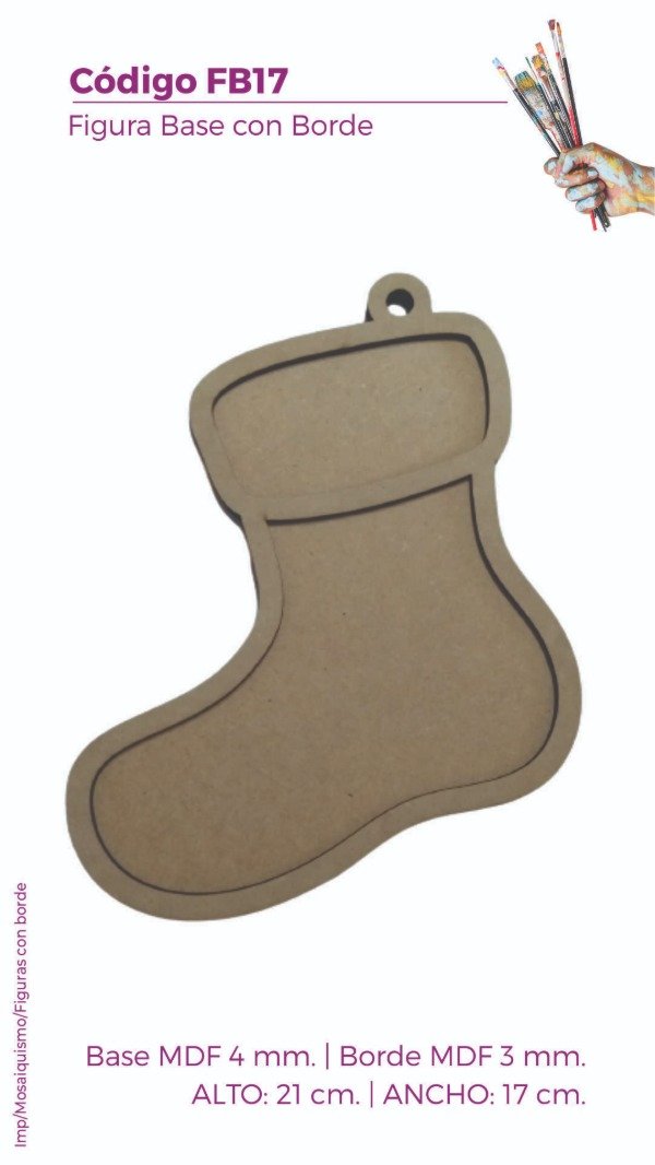 Producto - FB17 Bota Navideña