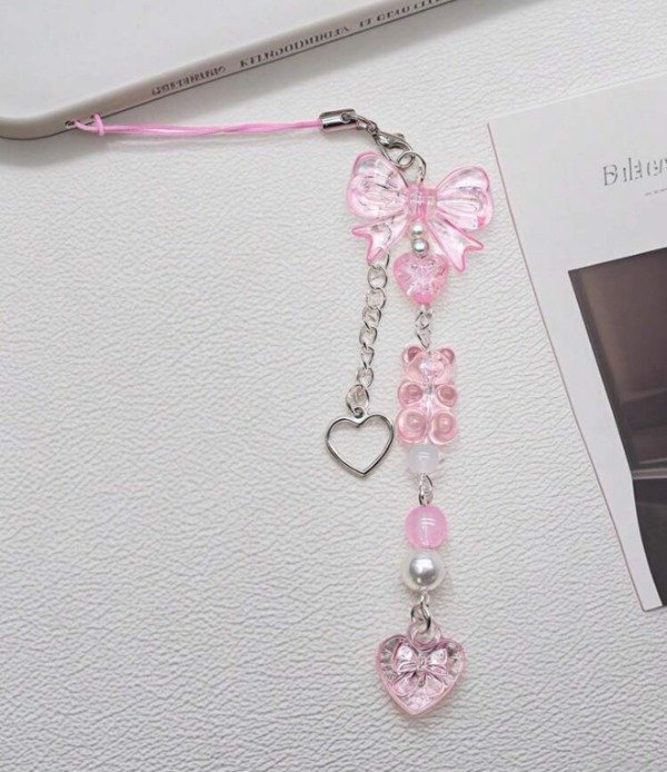 Producto - Mini strap osito pink
