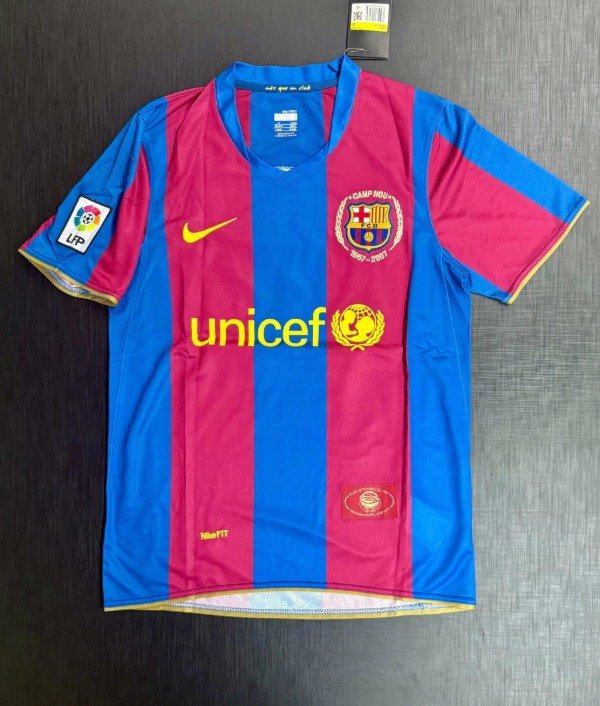 Producto - CAMISETA FC BARCELONA IMPORTADA TITULAR RETRO 2007/2008 #19 MESSI
