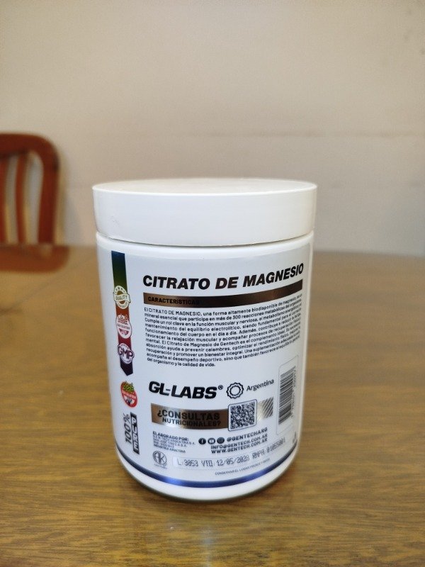 Producto - CITRATO DE MAGNESIO - 5