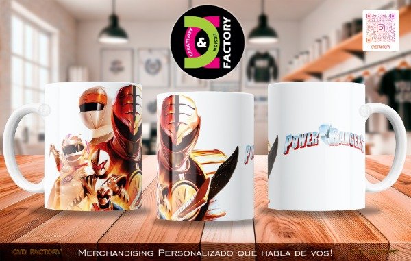 Producto - Taza Power Rangers - TZ-RT-BL-11OZ-162-TVS-PR