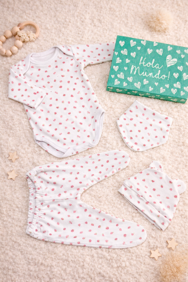 Producto - Ajuar 4 piezas interlock rococo