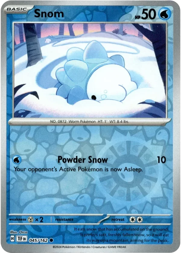 Producto - Snom - 045/162 - Temporal Forces - Reverse Holo