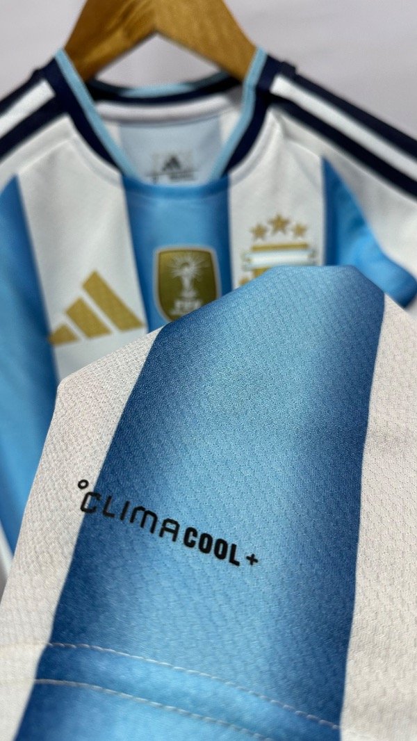Producto - Paredes Argentina Titular 2026 Oficial Mundial EE.UU/Canada/Mexico Niños - 7
