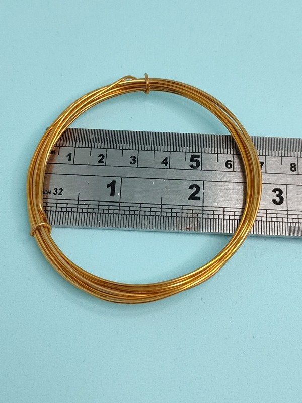 Producto - Alambre 3Mt dorado