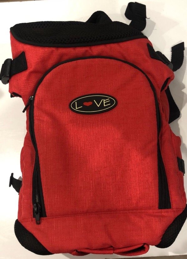 Producto - Mochila Porta Bebe Kiddy Roja - 2