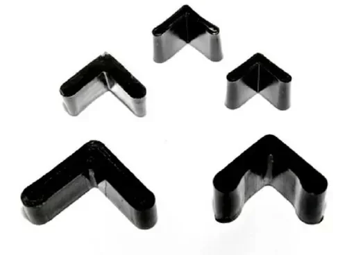 Producto - Regaton Plastico Angulo 7/8 22mm Capuchon X 24 Unidad