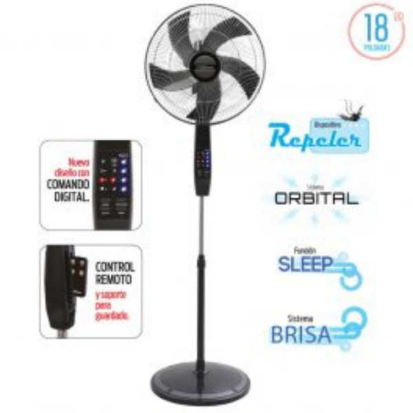 Producto - VENTILADOR DE PIE VPD18R LILIANA