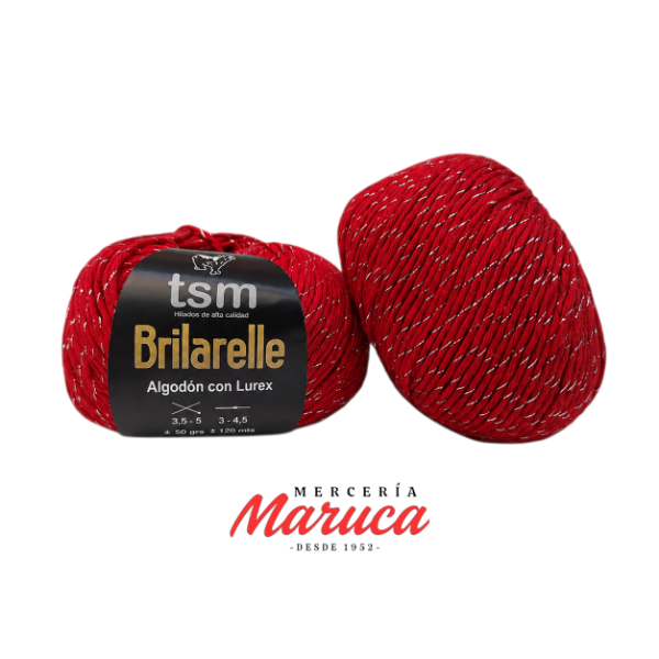 Producto - Hilo de Algodón con Lúrex TSM Brilarelle (Ovillo 50g) - 4