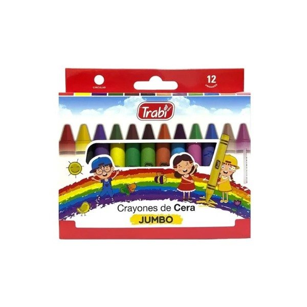 Producto - Crayones de Cera Trabi JUMBO
