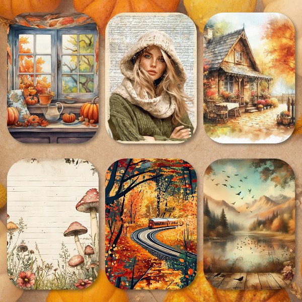 Producto - Pack Scrapbooking Otoño