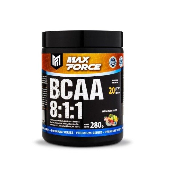 Producto - Bcaa 8:1:1 280 Gr Max force Aminoacidos Ramificados - 0