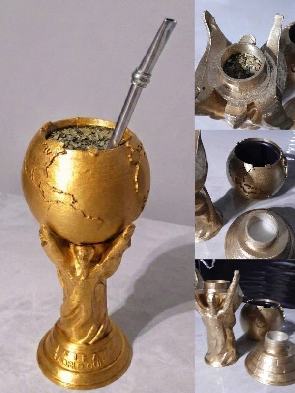 Producto - Mate FIFA WORLD CUP+Yerbero+Azucarero