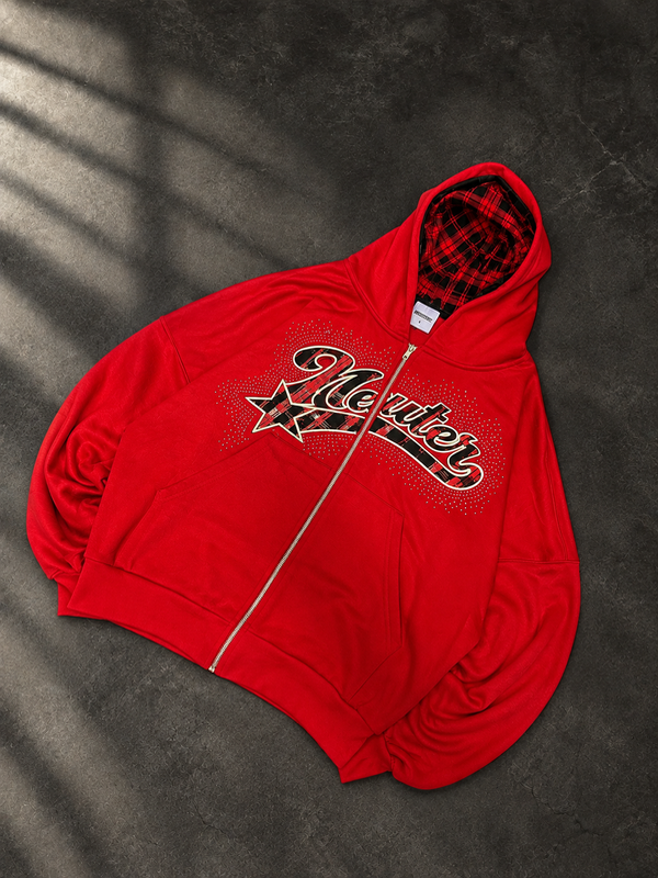 Producto - Zip Hoodie Roulette Roja