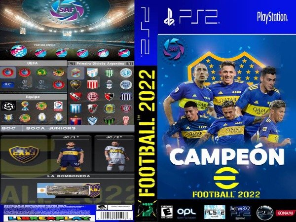 Producto - eFOOTBALL 2022 SUPERLIGA ARGENTINA 2022 V2