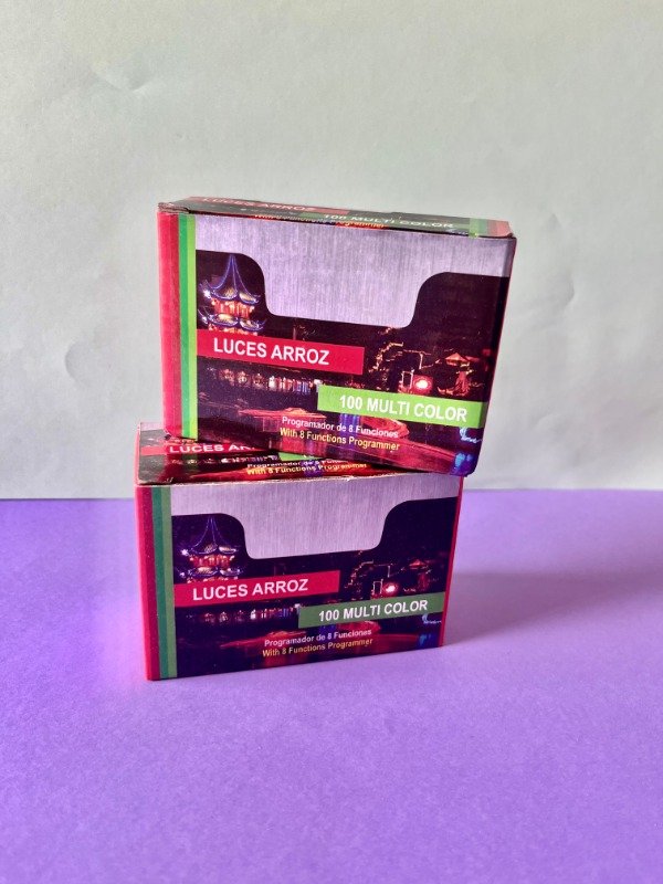 Producto - LUCES NAVIDEÑAS DE ARROZ