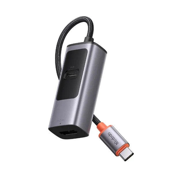 Producto - Mcdodo Hu 1130 USB C Multiport 2 En 1 Gris