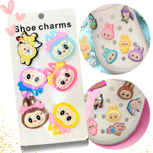 Producto - Pins Crocs Labubu X10 Blíster