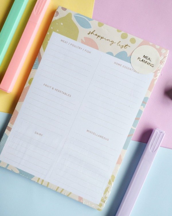Producto - Planner: SHOPPING LIST