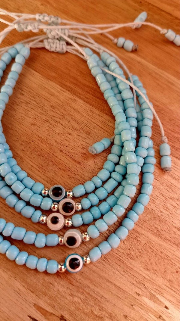 Producto - Tobipulsera nazar - celeste