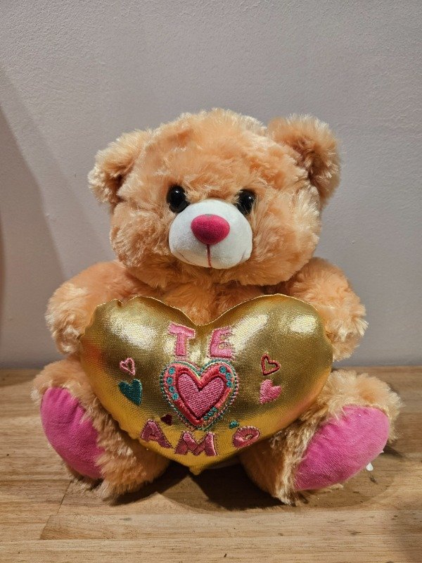 Producto - Osito Corazón Dorado