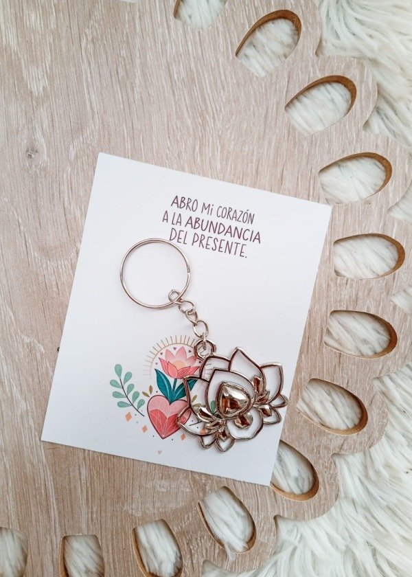 Producto - Llavero flor de loto