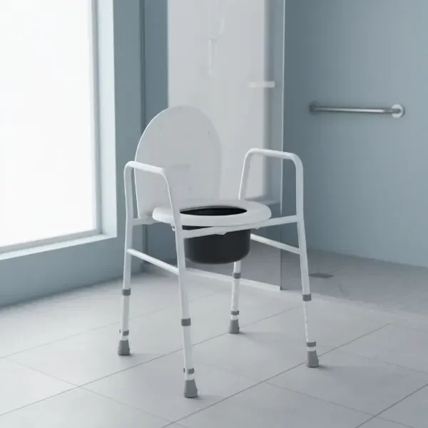 Producto - Inodoro Portátil Con Apoya brazos - 1