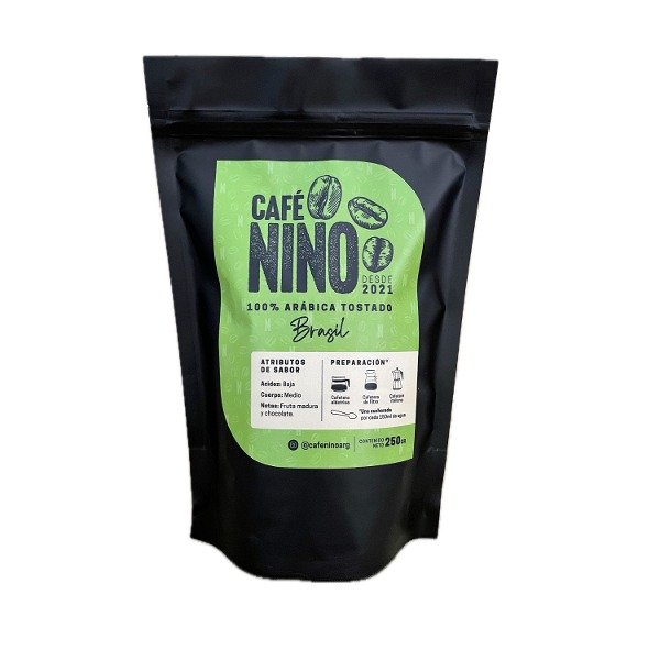 Producto - Café Nino Verde Brasil 250gr