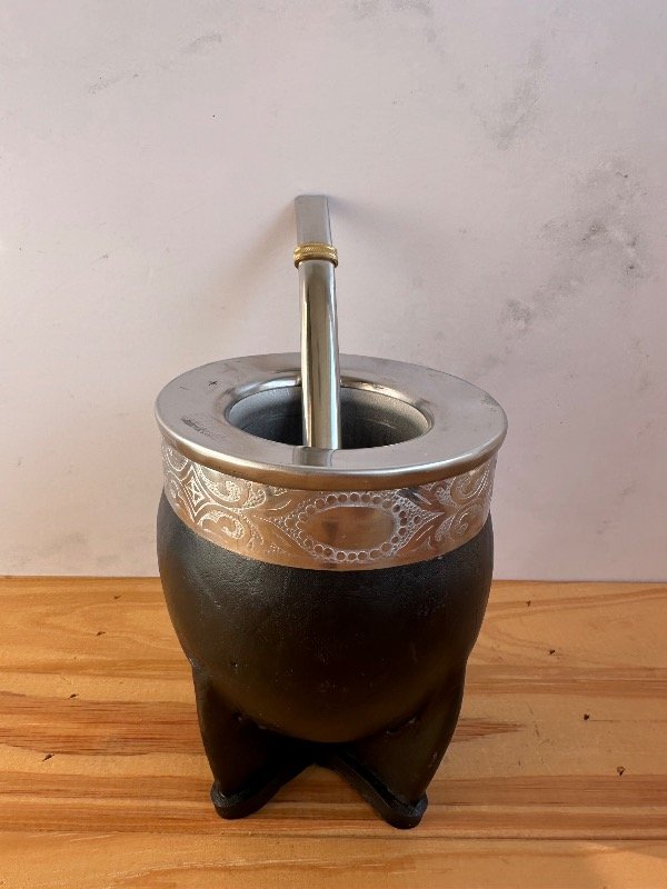 Producto - Mate imperial acero Negro - 1