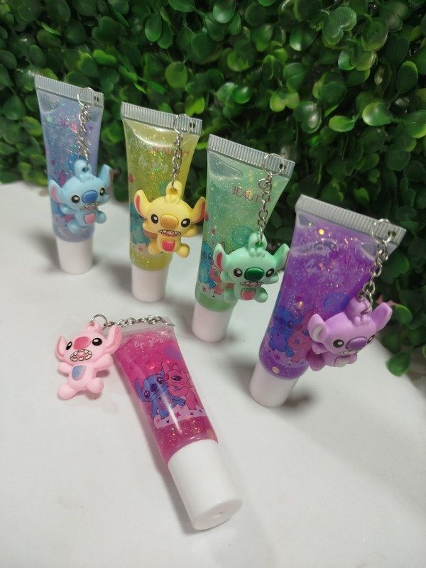 Producto - BRILLO LABIAL STITCH con LLAVERO